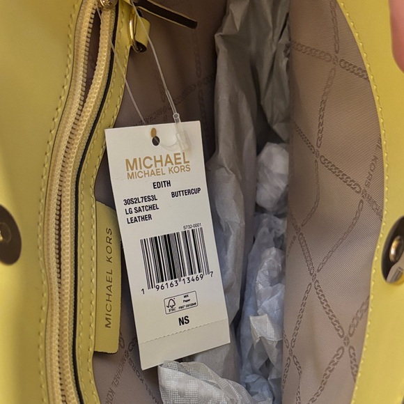 Michael Kors Yellow Satchel - Picture 4 of 4